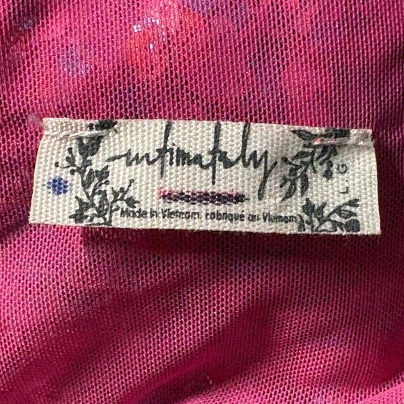 Free People Intimately Big Night Multi-Colored Sequin Crop Top Size Large - Picture 4 of 5